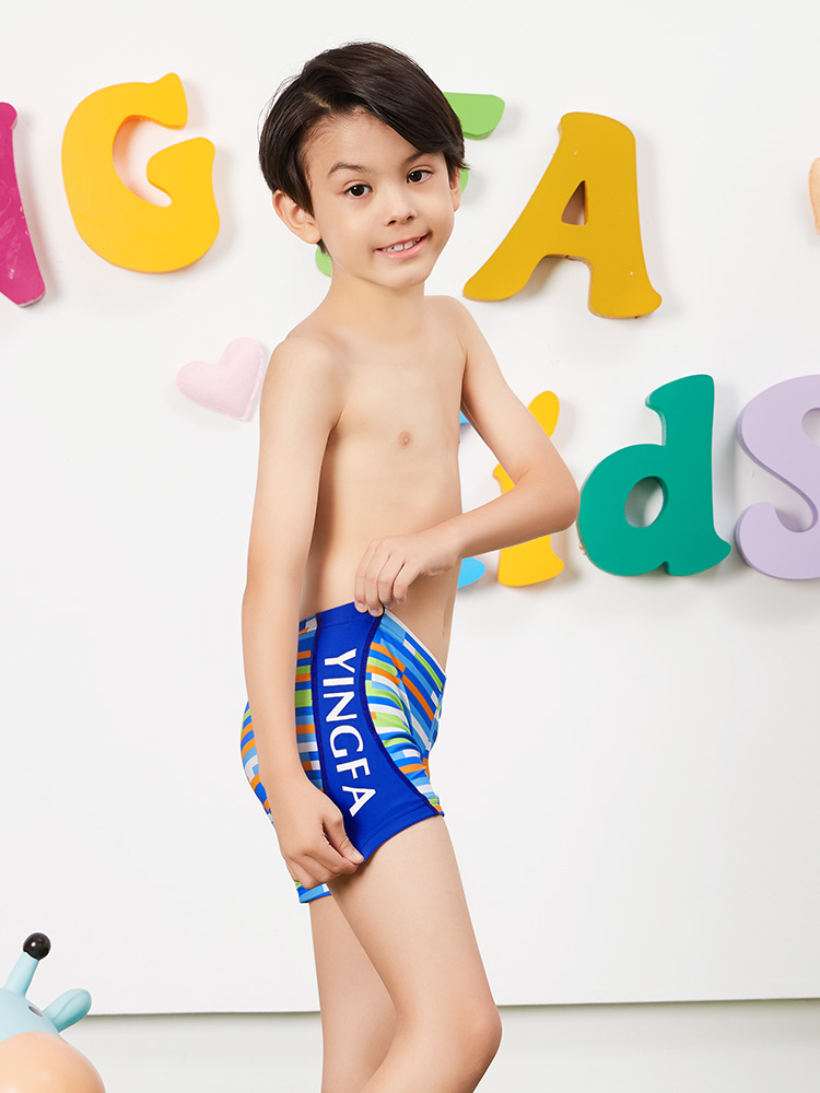 Y0235,图片2,男童平角游泳裤