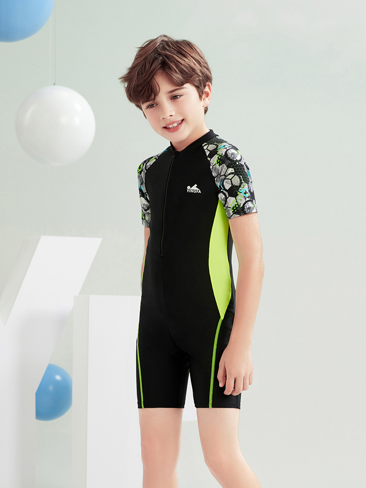 Y0567,男童连体泳衣,图片4