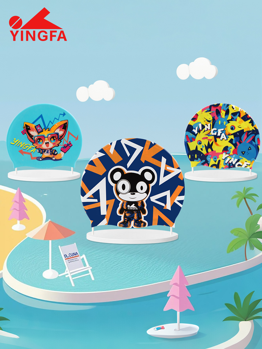 K0018,印花泳帽,图片3