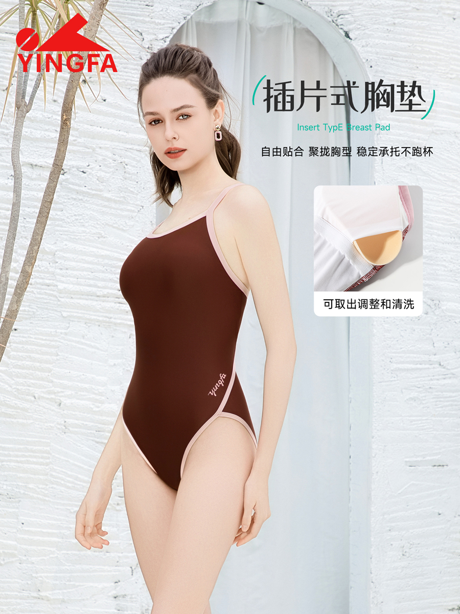 86B580,女士三角连体泳衣,图片3