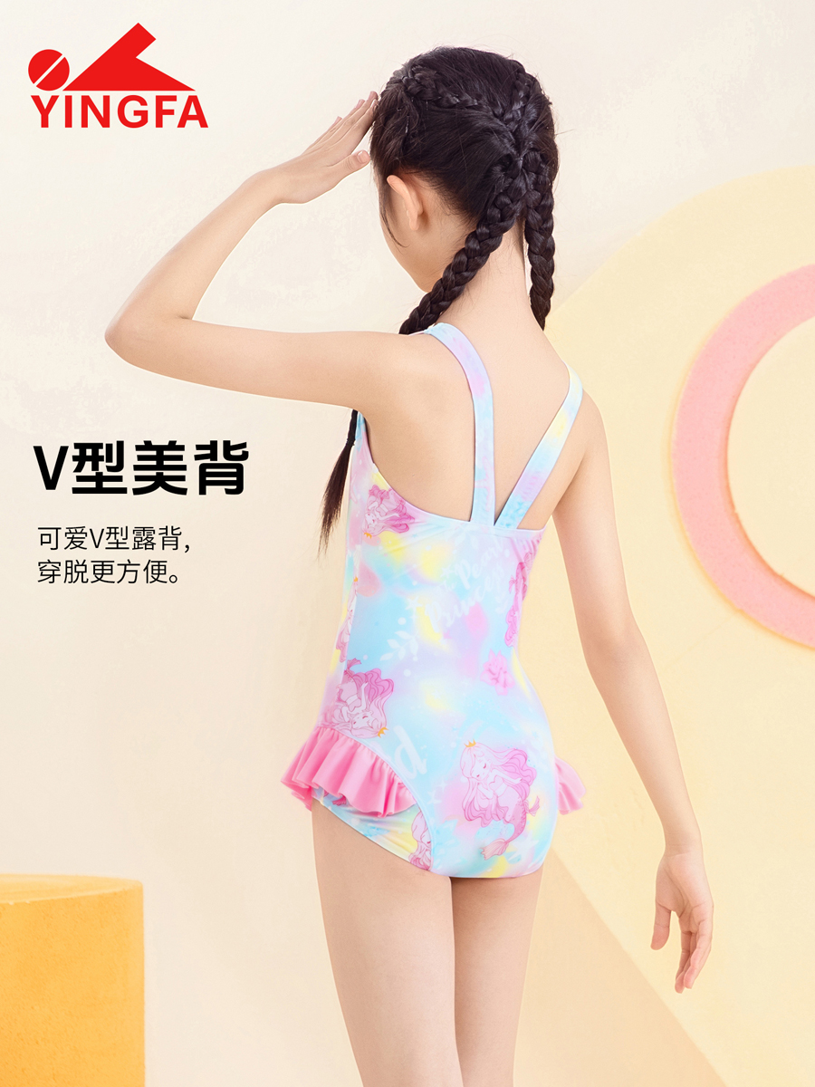 86U765,女童连体三角泳衣,图片3